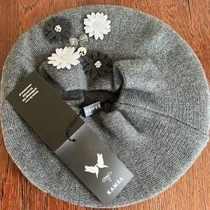 Kamea | Accessories | Lady French Beret 0 Mixed Wool Beret  display picture 2